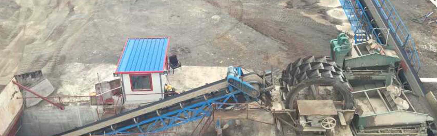 廣東河源時產（chǎn）80方（fāng）一小時洗沙生（shēng）產線