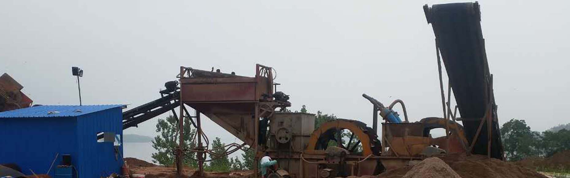 廣東惠州河沙水（shuǐ）洗一體機生產線