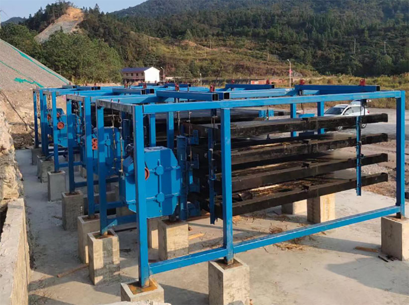 多層（céng）懸掛式搖床客戶安裝現場（chǎng）