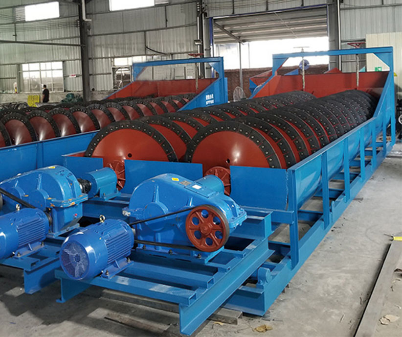 螺旋洗砂機廠（chǎng）家實（shí）拍（pāi）