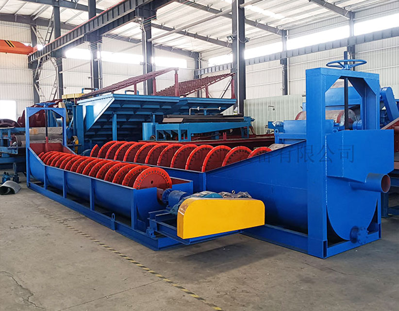 螺旋洗砂機廠家生產車間