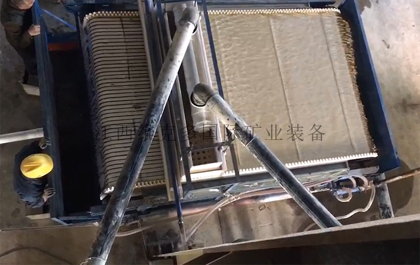 平板磁選機客戶現場