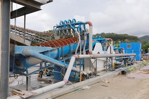 水洗高嶺土生（shēng）產線